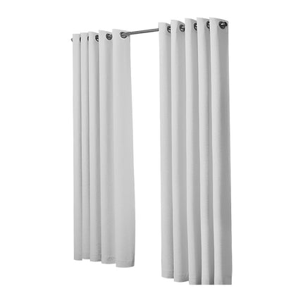 2x Blockout Curtains Panels 3 Layers Grey-1975420490428321793