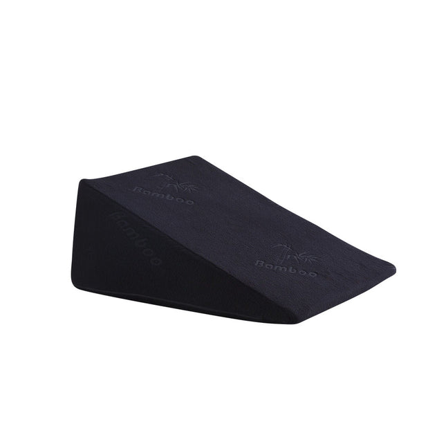 Cool Gel Memory Foam Bed Wedge Pillow Black 25-1973193851107676161