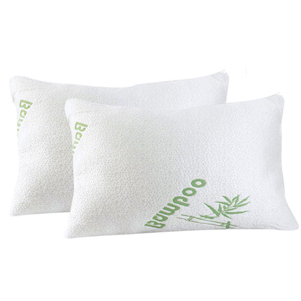 DreamZ 2x Memory Foam Pillow Bamboo-1954802698666774529