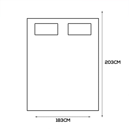 Dreamz Bamboo Pillowtop Mattress Topper King-1973193980363542530