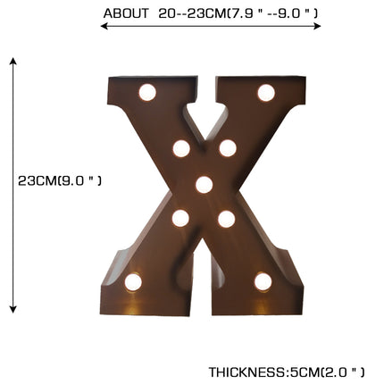 LED Metal Letter Lights Free Standing-1954803063889989634