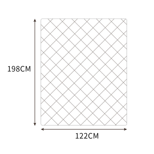 DreamZ Weighted Blanket Heavy Gravity Mink 9KGS-1954802940309016578