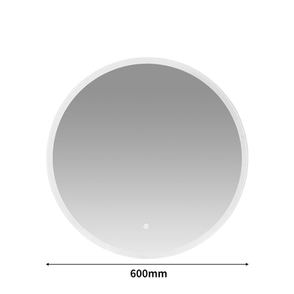 EMITTO LED Wall Mirror Round Anti-fog 60CM-1954803004909686786