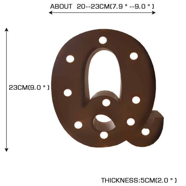 LED Metal Letter Lights Free Standing-1973194149607903234