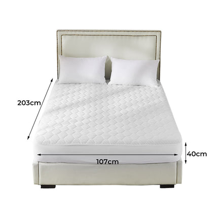 Dreamz Mattress Protector Topper Bamboo King Single-1973193965444403202