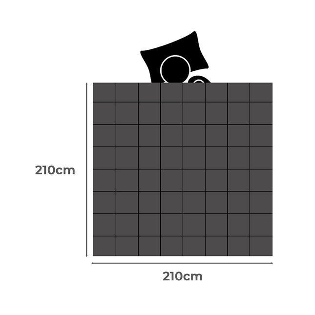 Dreamz Renewable Fiber Quilt Soft 200GSM Queen-1954802372580610050