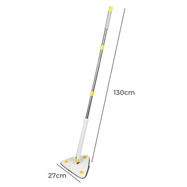 Cleanflo Spin Cleaning Mop 360? Rotatable White-1954803001080287234