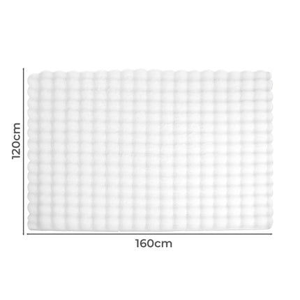 Marlow Area rug large Shaggy Faux Rabbit Fur 120x160CM-1954802472174358530