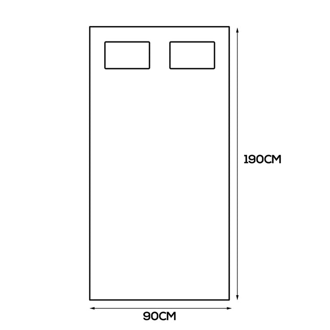 Dreamz Bamboo Pillowtop Mattress Topper Single-1973193980795555842