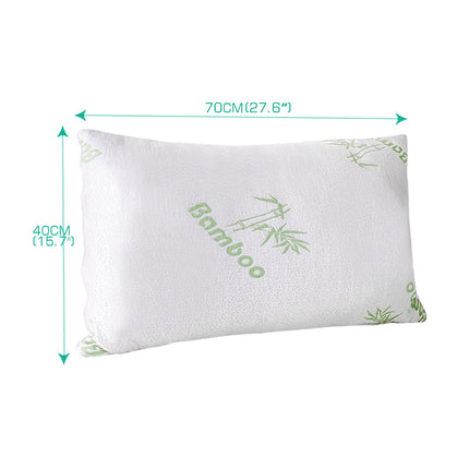 DreamZ 2x Memory Foam Pillow Bamboo-1973193850742771714