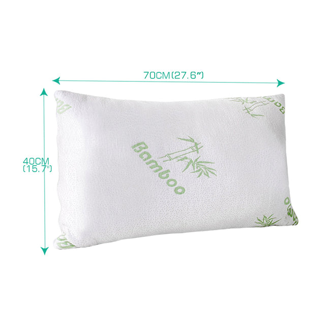 DreamZ 2x Memory Foam Pillow Bamboo-1973193850742771714