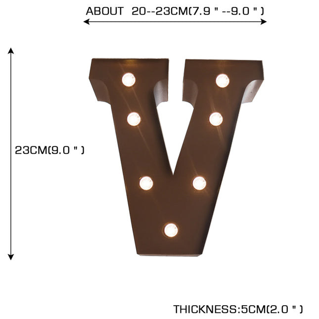 LED Metal Letter Lights Free Standing-1954803090045669378