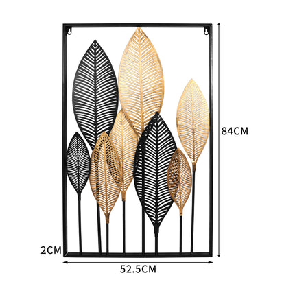 Large Metal Wall Art Leaf Tree Of Life-1973193812465553410