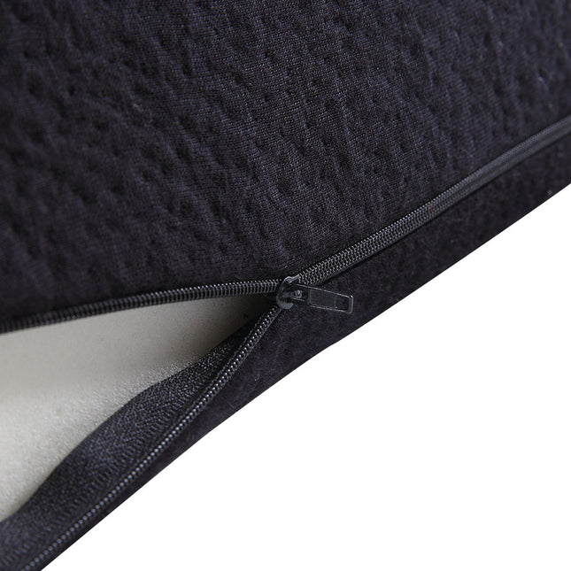 Cool Gel Memory Foam Bed Wedge Pillow With Cover Black 10-1973193850927321091