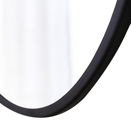 Wall Mirror Round Shaped Bathroom Makeup Medium-1975420485298688003