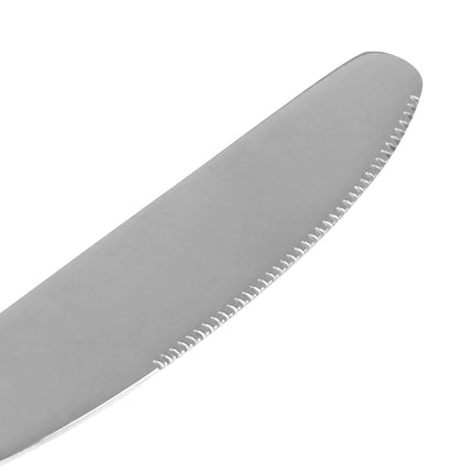 TOQUE Cutlery Set Stainless Steel 30PCS Silver-1954802794645032963