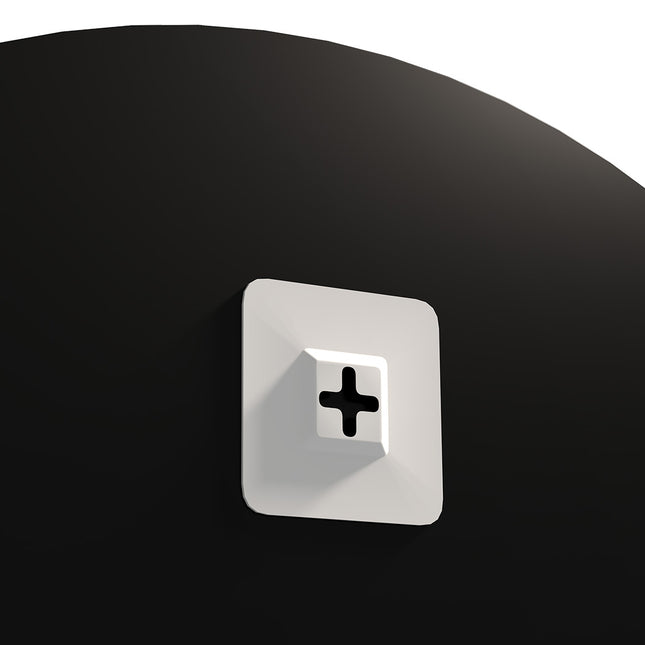 Yezi 50cm Round Wall Mirror Frameless Tempered Glass-1950769998758809603