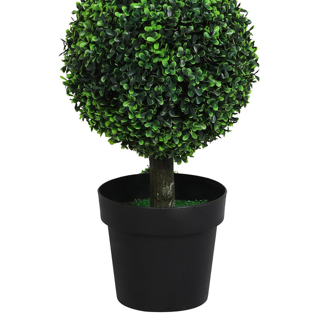 Lambu Artificial Triple Ball Boxwood Trees-1975420333049647107
