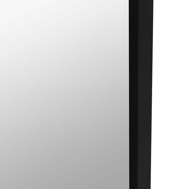 Yezi Floor Mirror Full length Mirrors 1.8M Black-1975420501132185603