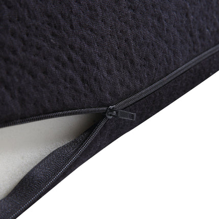 Cool Gel Memory Foam Bed Wedge Pillow Black 25+30-1973193851283836931