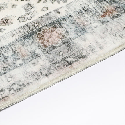 Marlow  Floor Rug Vintage Short Pile Washable Carpet Soft Plush Non Slip 80X120-1954802389546569732