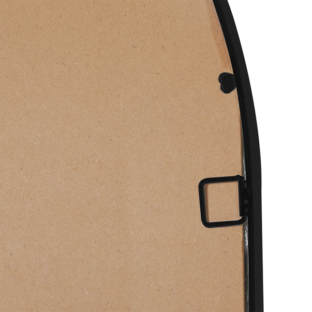 Yezi Floor Mirror Full length Mirrors 1.8M Black-1975420501132185604