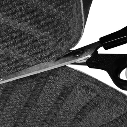 Marlow Extra Large Floor Rug Non Slip 90cm x 305cm Grey-1975420340691668996