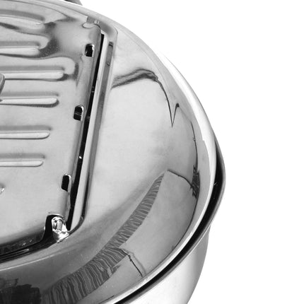 TOQUE 24cm Japanese Deep Frying Pan Silver-1954802792858259460