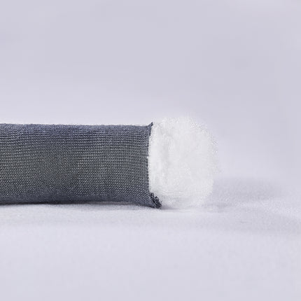 Dreamz Knitted Weighted Blanket Chunky Grey Kids-1954802943781900292