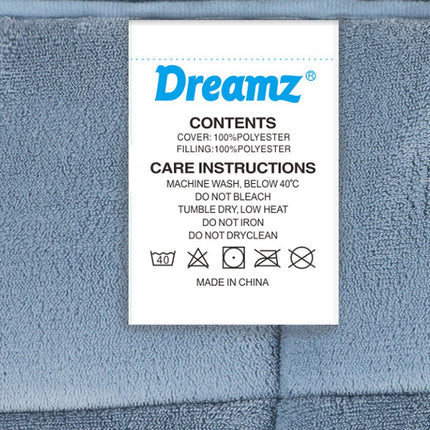 DreamZ Quilt Doona Comforter Blanket Blue King-1973193699538112517