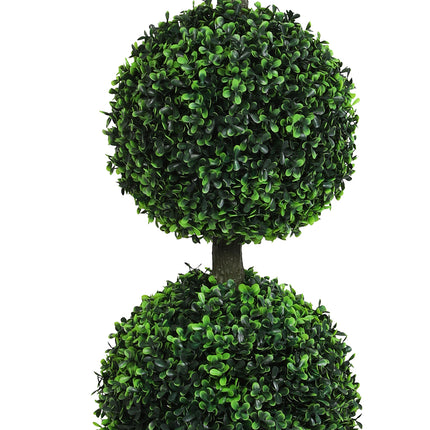 Lambu Artificial Triple Ball Boxwood Trees-1975420333049647109