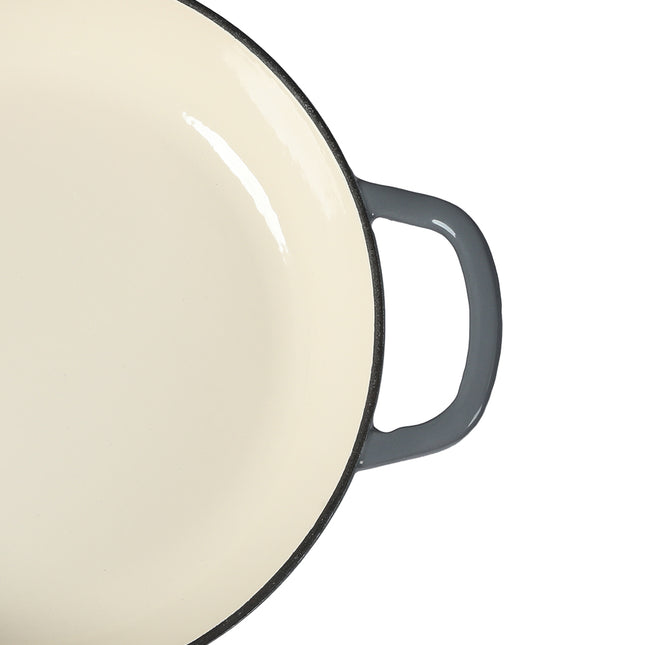 3.5L Enamel Dutch Oven Pan in Black Colour-1954802796293394437