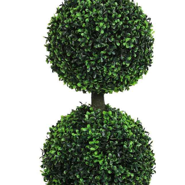 Lambu Artificial Double Ball Boxwood Trees-1973193501952839685