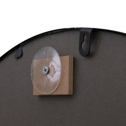 Wall Mirror Round Shaped Bathroom Makeup Medium-1954802954406072325