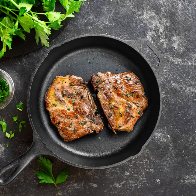 TOQUE Non Stick Frying Pan Cast Iron-1954802793634205702