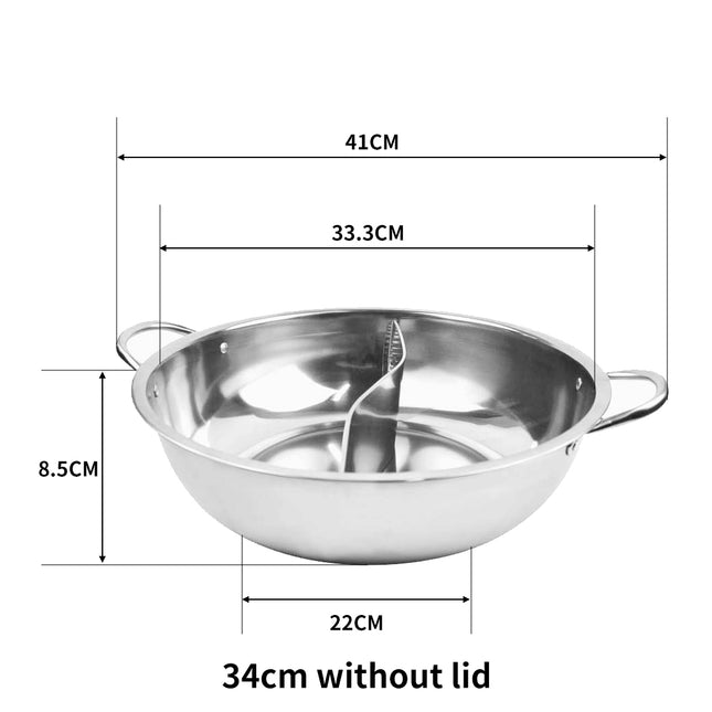 TOQUE 34cm Stainless Steel Twin Mandarin-1973193932502339586